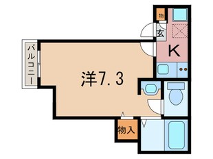 プランド－ル内田橋の物件間取画像